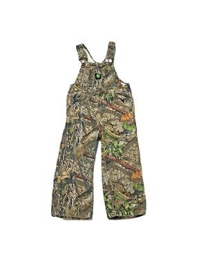 John Deere Camo Overalls KIDS Size 5 Mossy Oak Camouflage Hunting Bibs Outdoor